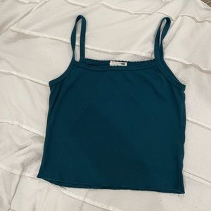 Green Brandy Melville Crop Top